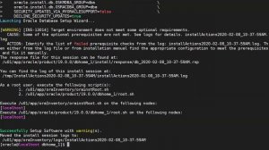 Oracle : Silent Installation and Database Creation