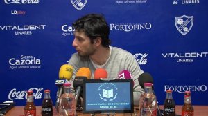 Rueda de prensa de Juan Ferrando (Linares Deportivo - La Roda CF)