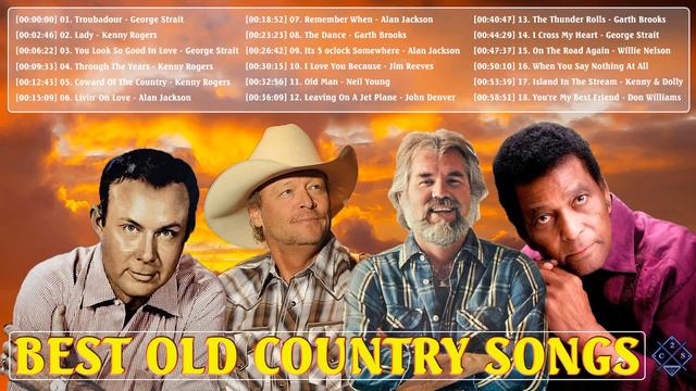 Top 100 Classic Country Songs Of All Time 🍁 Best Classic Country Songs 2021 Medley смотреть онлайн