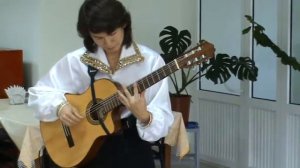 Oi, so vechora s polunochi S.Rudnev     Ой, со вечора с полуночи  Guitar - Тургимбаев Кайрат