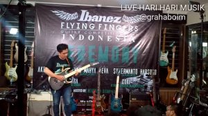 Ibanez Flying Fingers Indonesia 2017 Ceremonial Hari hari musik - 2nd place - Ivan Mahya deva Part