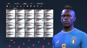 FIFA 23 - How To Make Mario Balotelli (Italy) - In Game Real Face!