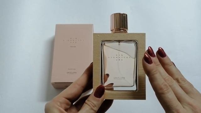 АРОМАТНАЯ НОВИНКА с ХВОСТАТЫМ ШЛЕЙФОМ... Духи Signature от Орифлейм...))