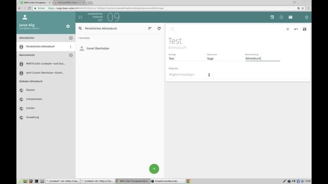 Sogo Adressbuch смотреть онлайн