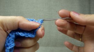 Рельефная обвязка края изделия крючком