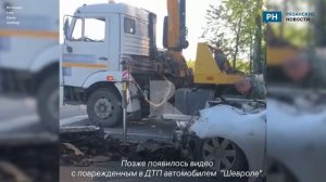 Появилось видео с места смертельной аварии в Рыбновском районе