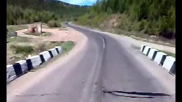 Дальнобой по России Ачинск-Усть-кут (лето) смотреть онлайн
