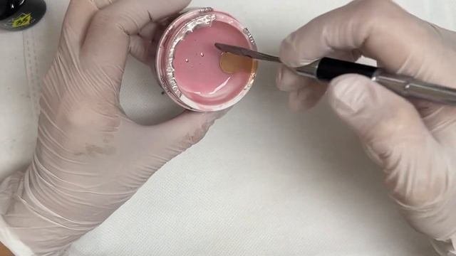 МК. Замес камуфляжных гелей на основе (молочного/прозрачного геля и цветных гель лаков). #мк #гель