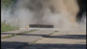 Установка и краш-тест противотаранного устройства ПОКАТ-5000У