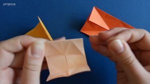 Модульный флексагон антистресс • Как сделать оригами игрушку из бумаги [без клея]