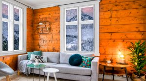 ❄️ Крепкий сон под звук метели и вьюги в уютной спальне ❄️ Горный звук вьюги и метели в доме для сна