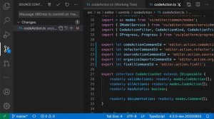 VS Code tips — Open files from the source control view