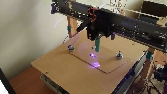 DIY Laser engraver CNC machine from printer + scanner + Arduino Uno + CNC Shield with LaserGRBL v3.
