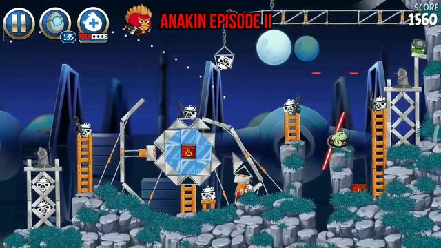 Angry Birds Star Wars 2 - All Birds Gameplay смотреть онлайн