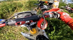 Сел Аккумулятор. Прохват на Kayo k1. #эндуро #вялыйэндуро #enduro #kayok1 #kayo