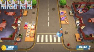 Готовим на дороге. overcooked 2