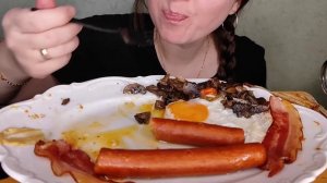 Мукбанг АНГЛИЙСКИЙ ЗАВТРАК/ENGLISH BREAKFAST