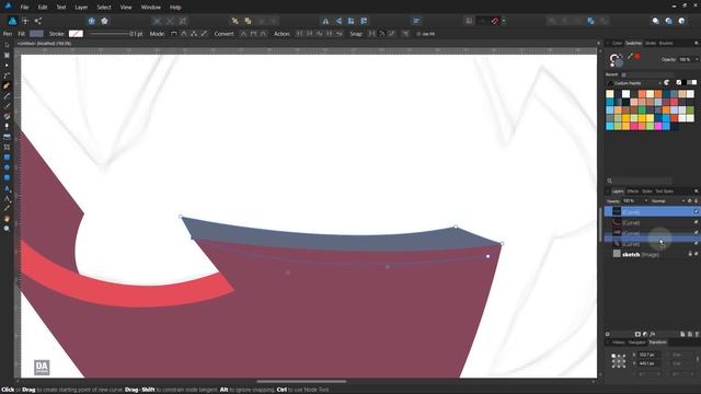 How to create 3D logo in Affinity Designer смотреть онлайн