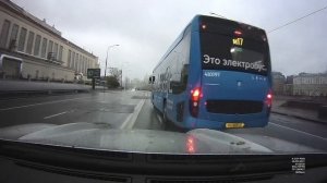 Неадекватный водитель автобуса