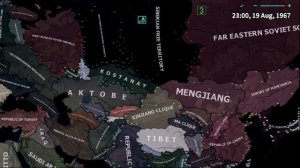 The Russian Anarchists - Siberian Black Army | Hearts of Iron 4 Hoi4 TNO The New Order Timelapse
