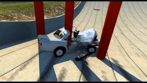 BeamNG.Drive Mod : Volga GAZ-31029 (Crash test)