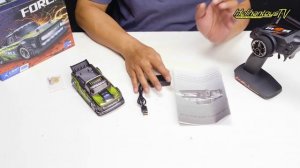 UNBOXING | MINI RC RALLY TERBARU SUDAH FULL PROPO DAN LED HARGA TERJANGKAU | WL TOYS 284131