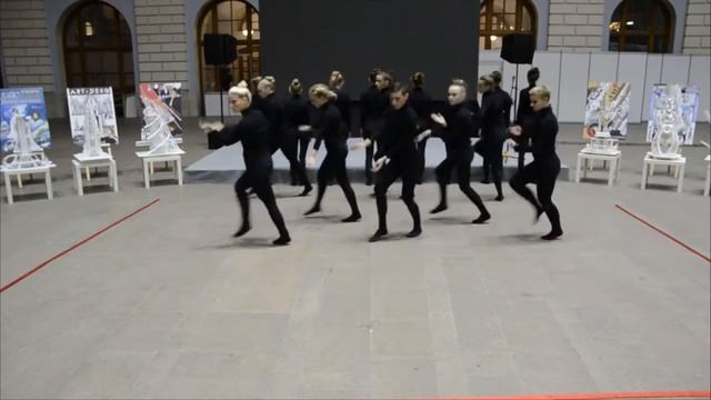 Contemporary dance - КЭХ Пластический перфоманс "Эволюция архитектуры". Гостиный двор