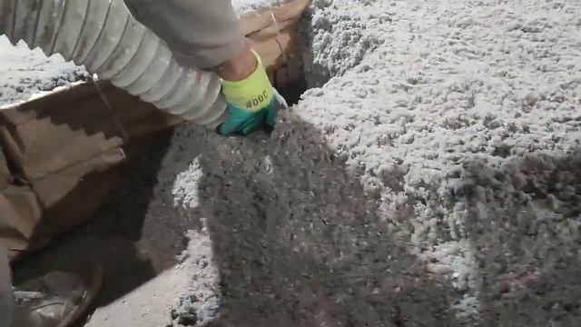 ТМ "Эковата-Урал"- тест на плотность (расход) при утеплении открытым способом смотреть онлайн