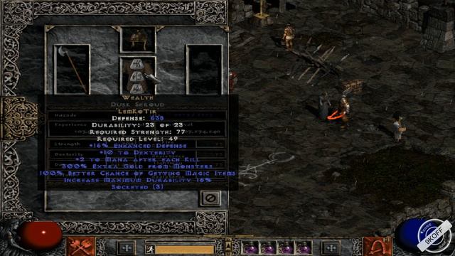 Diablo 2: билд варвар златоносец ( Gold Find  barbarian )