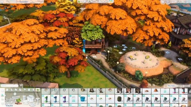 Family autumn home? |The Sims 4 | Speed Build смотреть онлайн