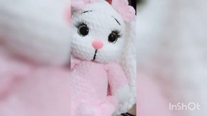 Зайка Ириска крючком МК (мастер класс)