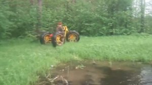 Самодельный пневмоход для отдыха