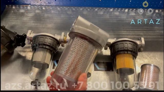 Фильтры очистки топлива с прозрачной колбой. Сравнение. смотреть онлайн