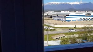 Адлер - отель "Море", обзор номера с видом на горы (Russia, Sochi, Hotel Sea, mountain view)