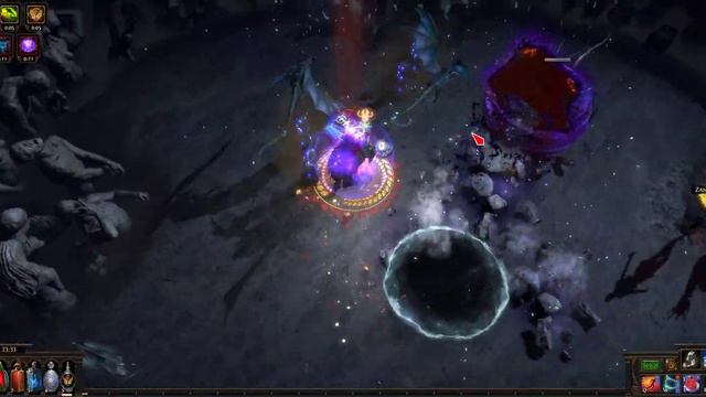 [POE] Freezing Pulse Totem 3.8 - Uber Elder2 смотреть онлайн