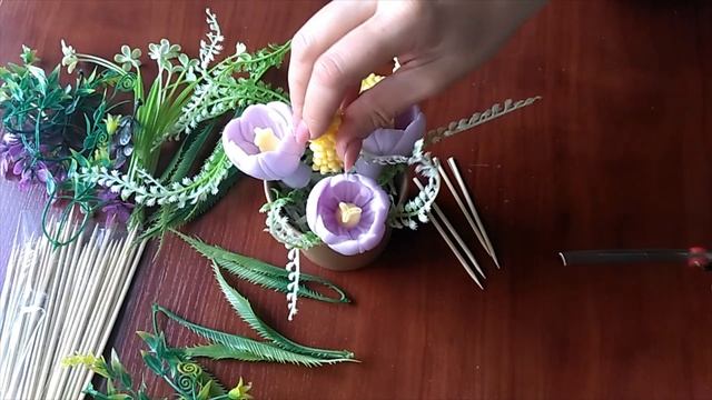 Букет из мыла. Мастер-класс по сборке мыльного букета.