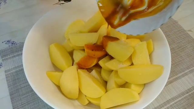 Картофель в рукаве! / Простой и вкусный гарнир!
