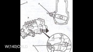 Mercedes Benz w140 настройка зажигания ТНВД m606