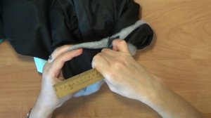 Как укоротить спортивные брюки с молнией внизу