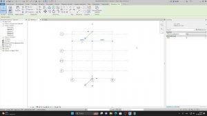 Как изменить шаг между осями в ревит?