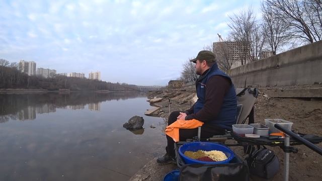 Москва река,Марьино,Фидер.