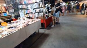 Ночной рынок одежды и еды Что продается на Тайском рынке Таиланд Паттайя