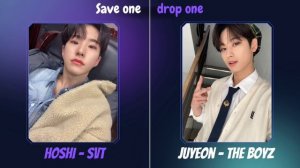 SAVE ONE DROP ONE - MALE IDOL EDITION [KPOP GAME]
