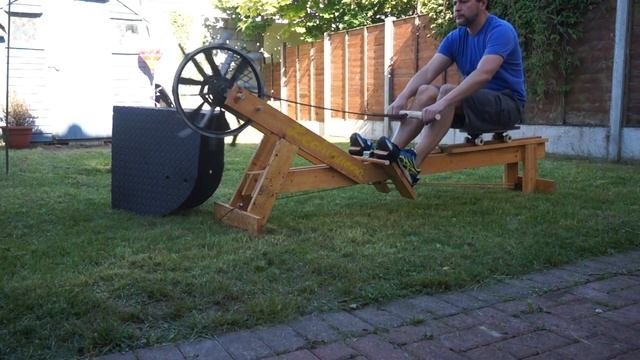 DIY Rowing Machine (Openergo) - Máquina De Remo Casera.