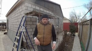 Подготовка фасада к отделке под камень.#фасад#штукатуркафасада