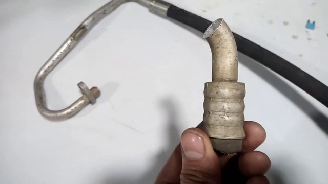 Обжим шланга авто кондиционера