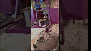 Пилорама барс 5. Углопильный станок.