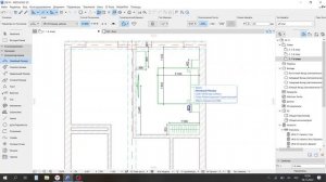 4 План расстановки мебели ArchiCAD