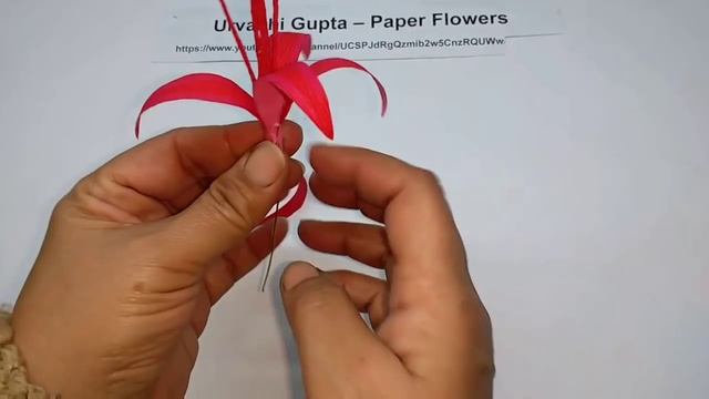 How to make Red Spider Lily / Lycoris radiata (flower # 235) смотреть онлайн