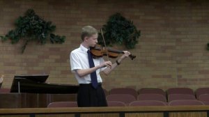 Brent recital Souvenir de Sarasate